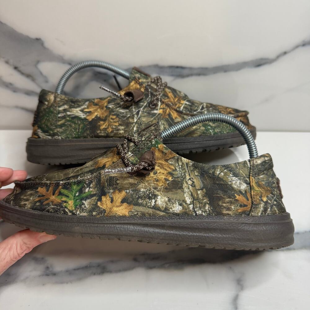 Hey Dude Women's Realtree Edge Wendy Shoes Sz 7 Camouflage Hunt Casual Slip-On - Picture 6 of 7